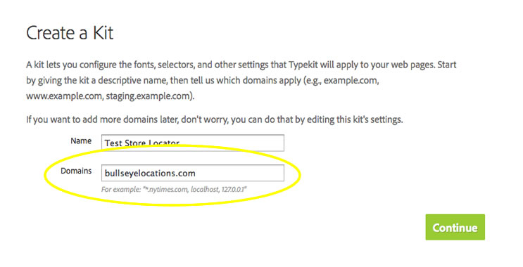 typekit add domain